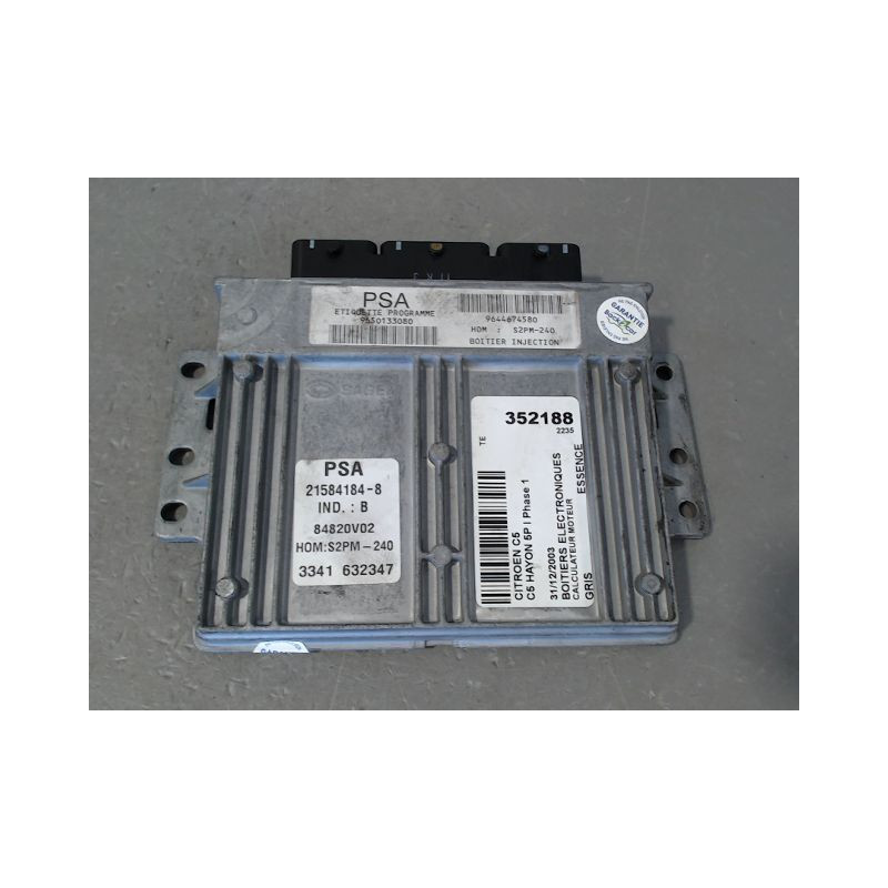 CALCULATEUR MOTEUR CITROEN C5 I Phase 1 2001-2004