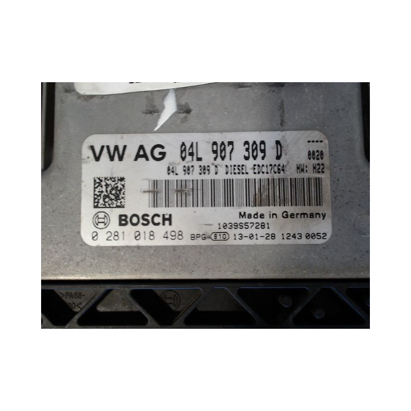 CALCULATEUR MOTEUR SKODA OCTAVIA 2008-