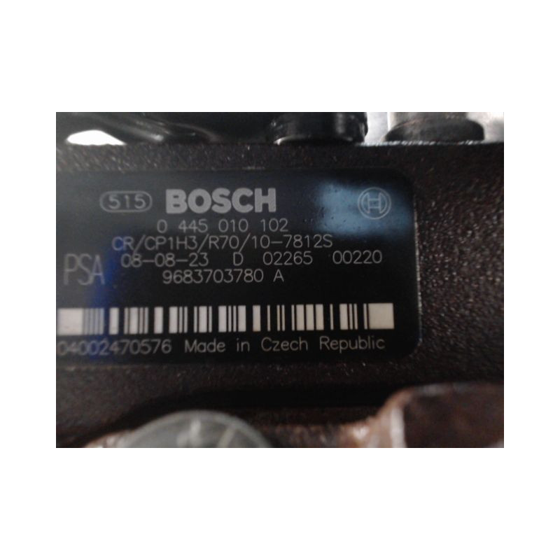 MOTEUR DIESEL PEUGEOT PARTNER 1.6 HDi 16V