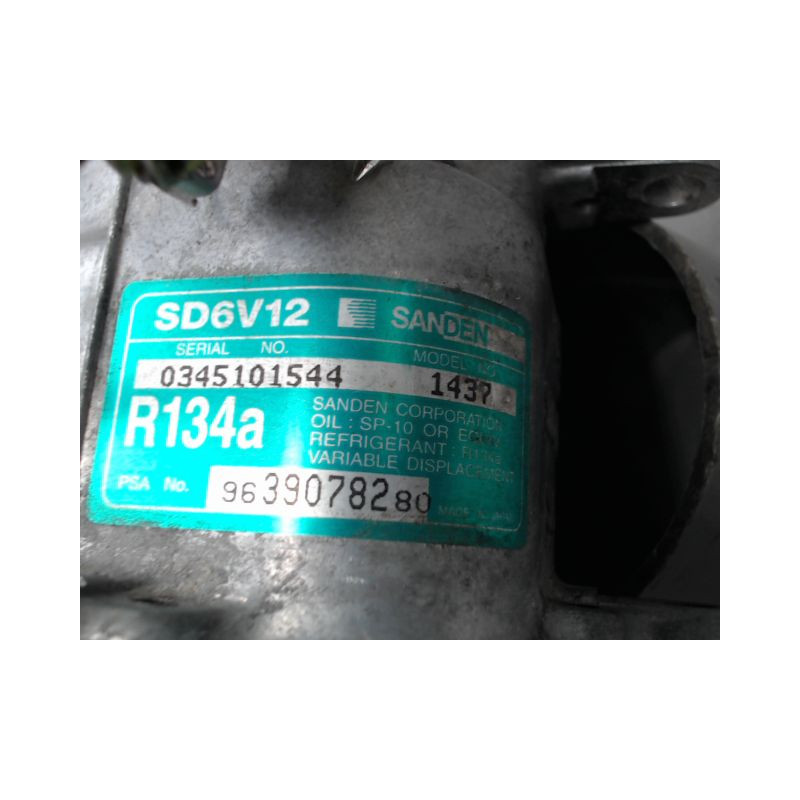 COMPRESSEUR AIR CONDITIONNE PEUGEOT 206
