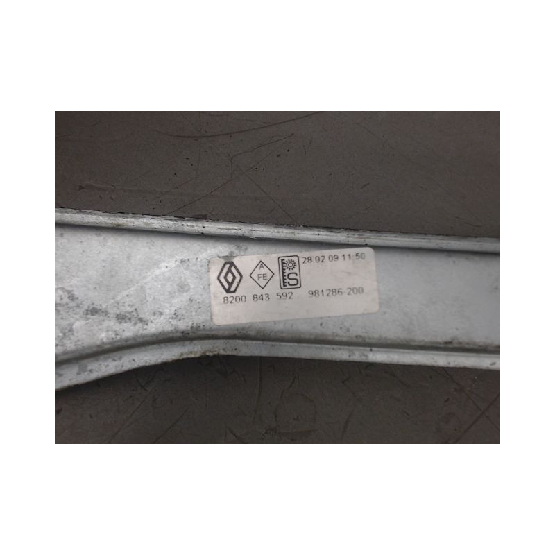 MECANISME LEVE-GLACE AVANT GAUCHE RENAULT CLIO