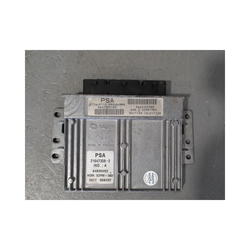 CALCULATEUR MOTEUR CITROEN C3