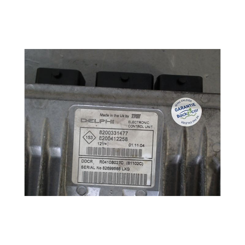 CALCULATEUR MOTEUR RENAULT CLIO