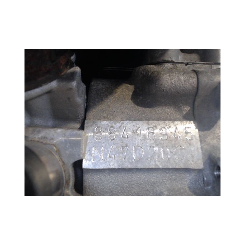 MOTEUR DIESEL BMW SERIE 1 118 d