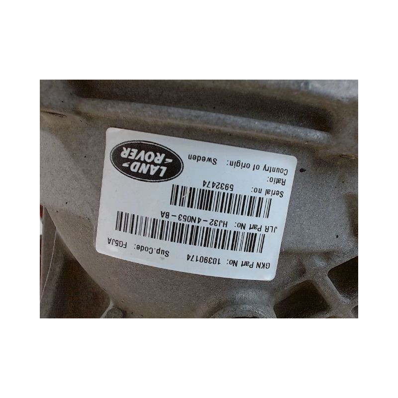 PONT ARRIERE LAND ROVER RR EVOQUE 2.0 D 4x4