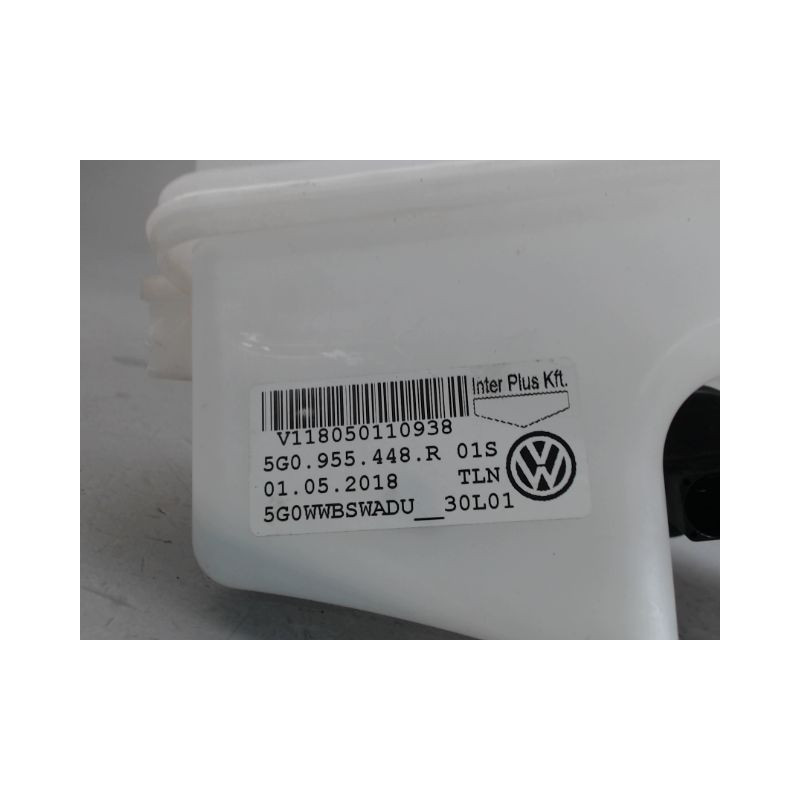 RESERVOIR LAVE-GLACE AVANT VOLKSWAGEN GOLF