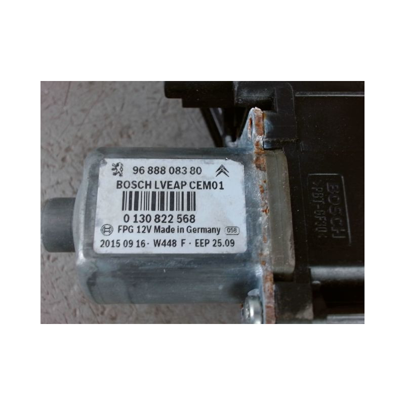 MECANISME+MOTEUR LEVE-GLACE ARRIERE DROIT PEUGEOT 508