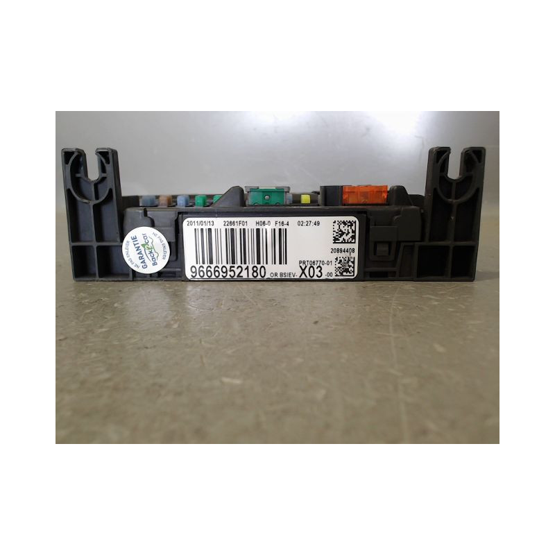 BOITIER GESTION HABITACLE CITROEN C3