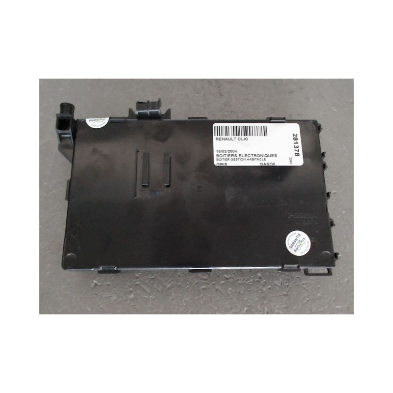 BOITIER GESTION HABITACLE RENAULT CLIO