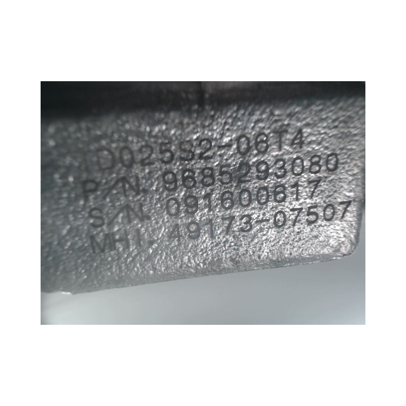 MOTEUR DIESEL PEUGEOT 207 1.6 HDi