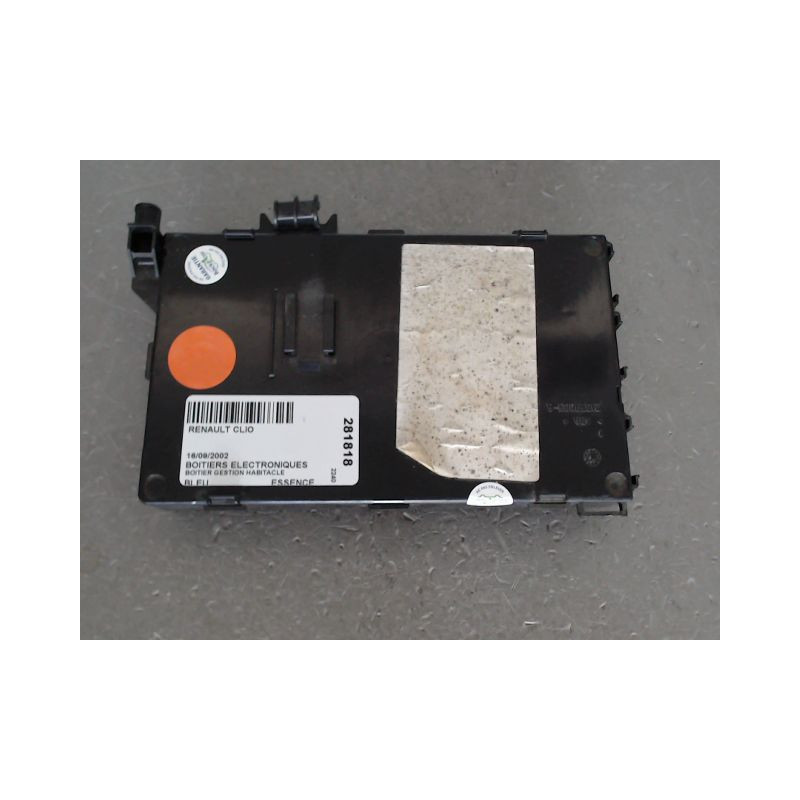 BOITIER GESTION HABITACLE RENAULT CLIO