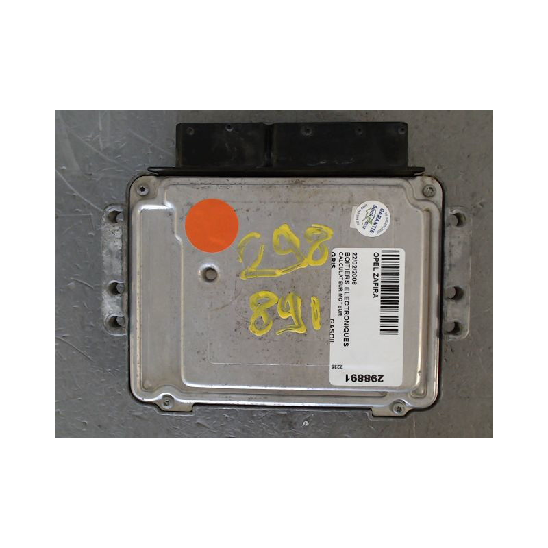 CALCULATEUR MOTEUR OPEL ZAFIRA