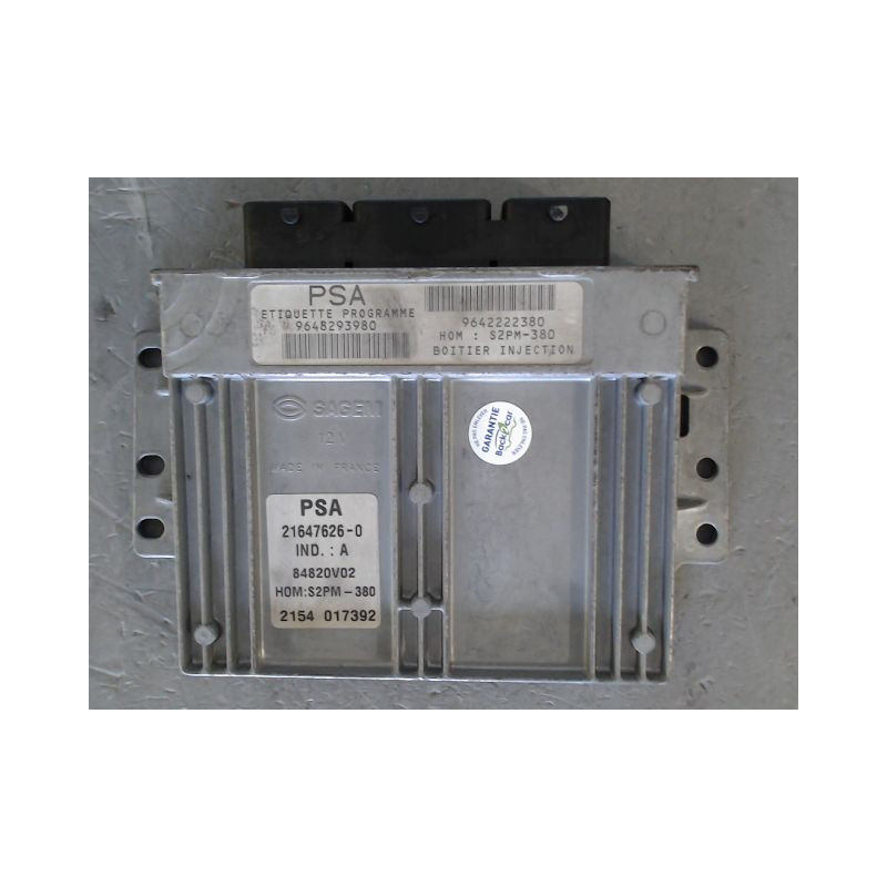 CALCULATEUR MOTEUR CITROEN C3