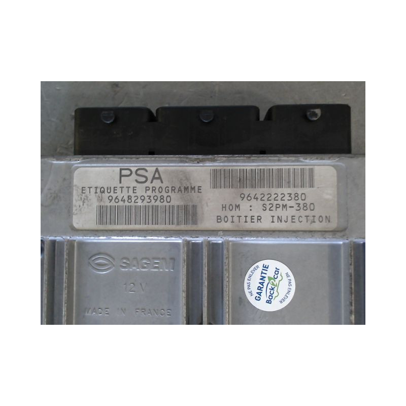 CALCULATEUR MOTEUR CITROEN C3