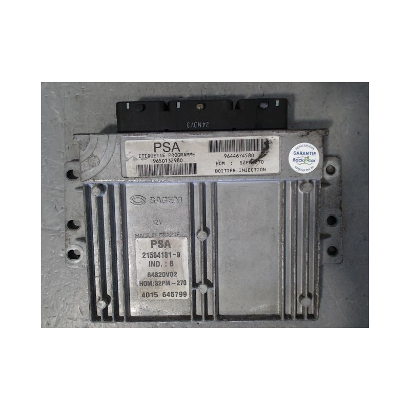CALCULATEUR MOTEUR CITROEN XSARA