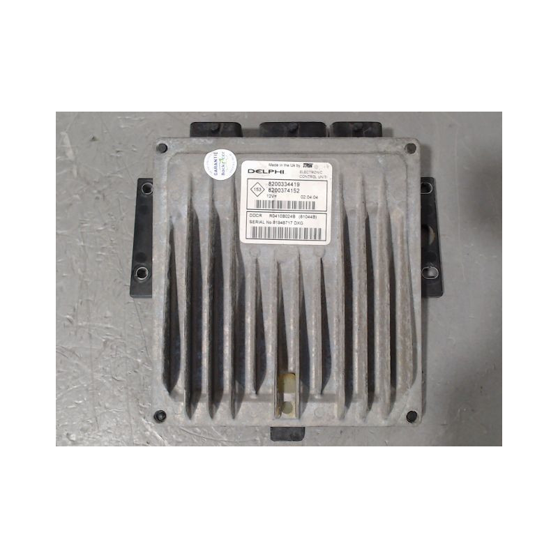 CALCULATEUR MOTEUR RENAULT MEGANE