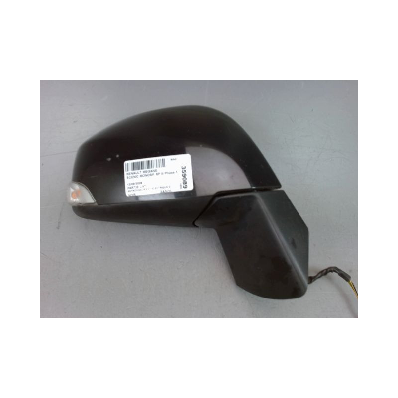 RETROVISEUR EXTERIEUR ELECTRIQUE DROIT RENAULT SCENIC MONOSP. III Phase 1 2009-2011