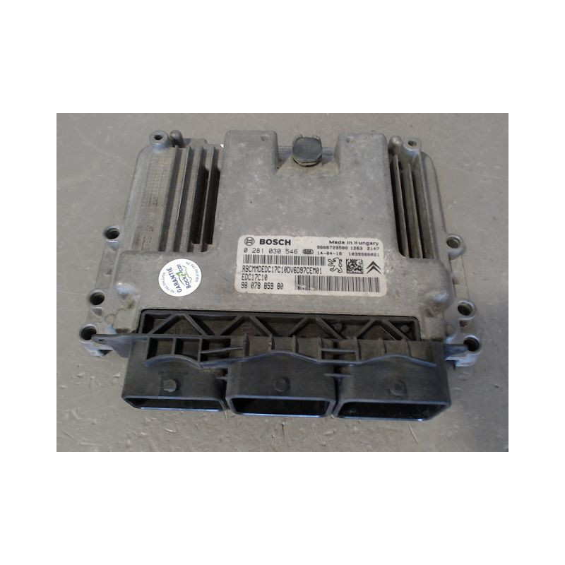 CALCULATEUR MOTEUR FIAT SCUDO