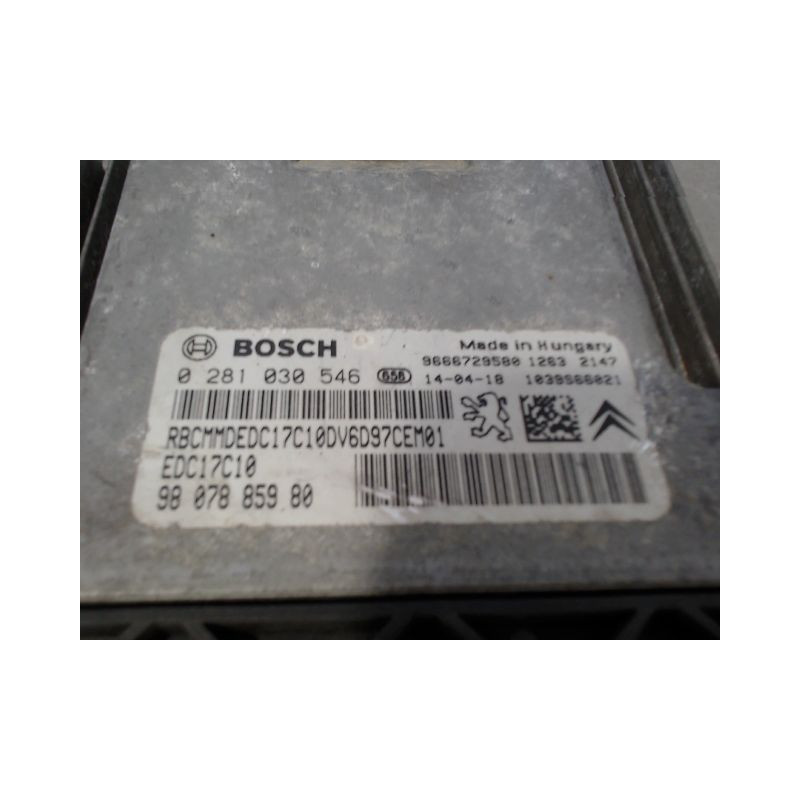 CALCULATEUR MOTEUR FIAT SCUDO