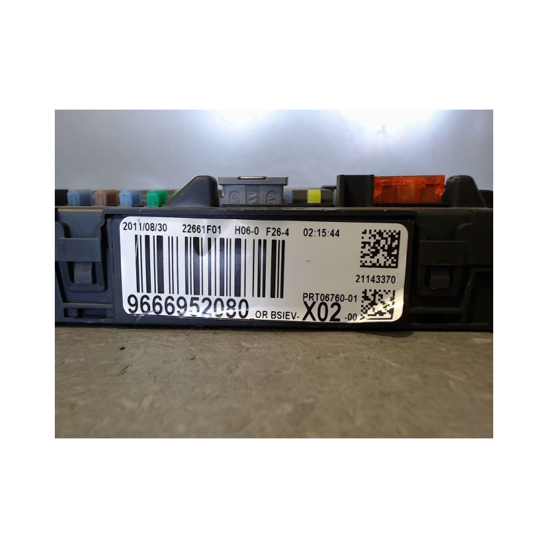 BOITIER GESTION HABITACLE CITROEN C3