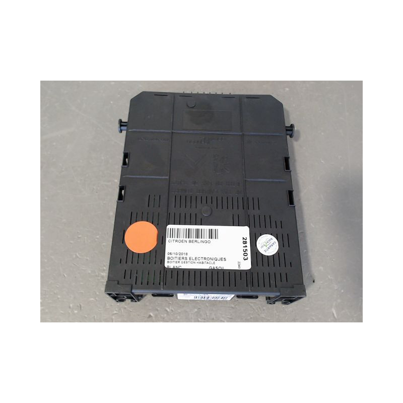 BOITIER GESTION HABITACLE CITROEN BERLINGO