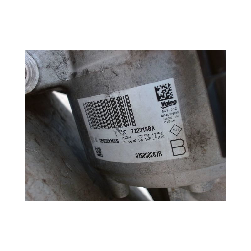 COMPRESSEUR AIR CONDITIONNE DACIA SANDERO
