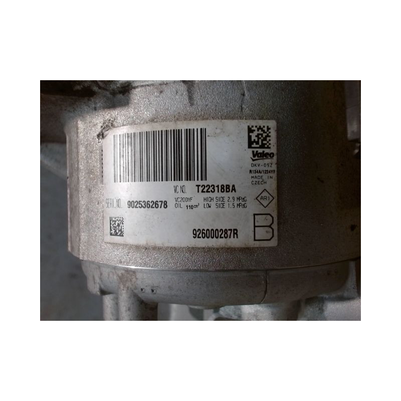 COMPRESSEUR AIR CONDITIONNE DACIA SANDERO