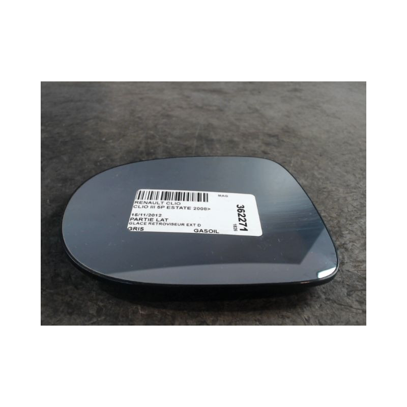 GLACE RETROVISEUR EXT D RENAULT CLIO III ESTATE 2008-