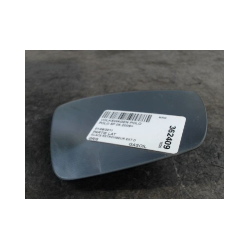 GLACE RETROVISEUR EXT D VOLKSWAGEN POLO 2009-