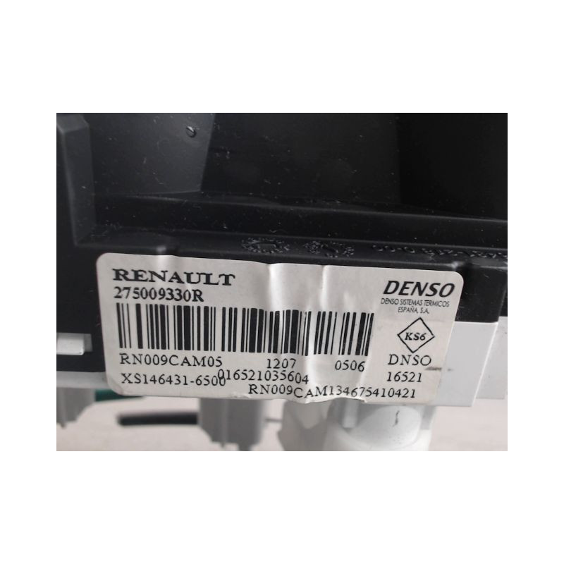 COMMANDE DE CHAUFFAGE RENAULT CLIO