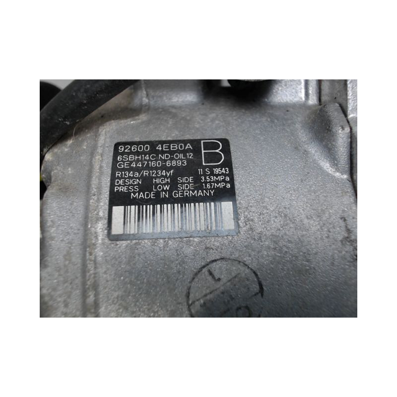 COMPRESSEUR AIR CONDITIONNE RENAULT MEGANE
