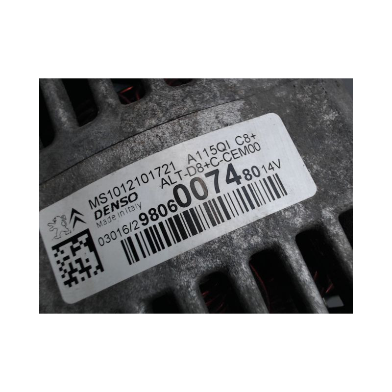 ALTERNATEUR PEUGEOT 208