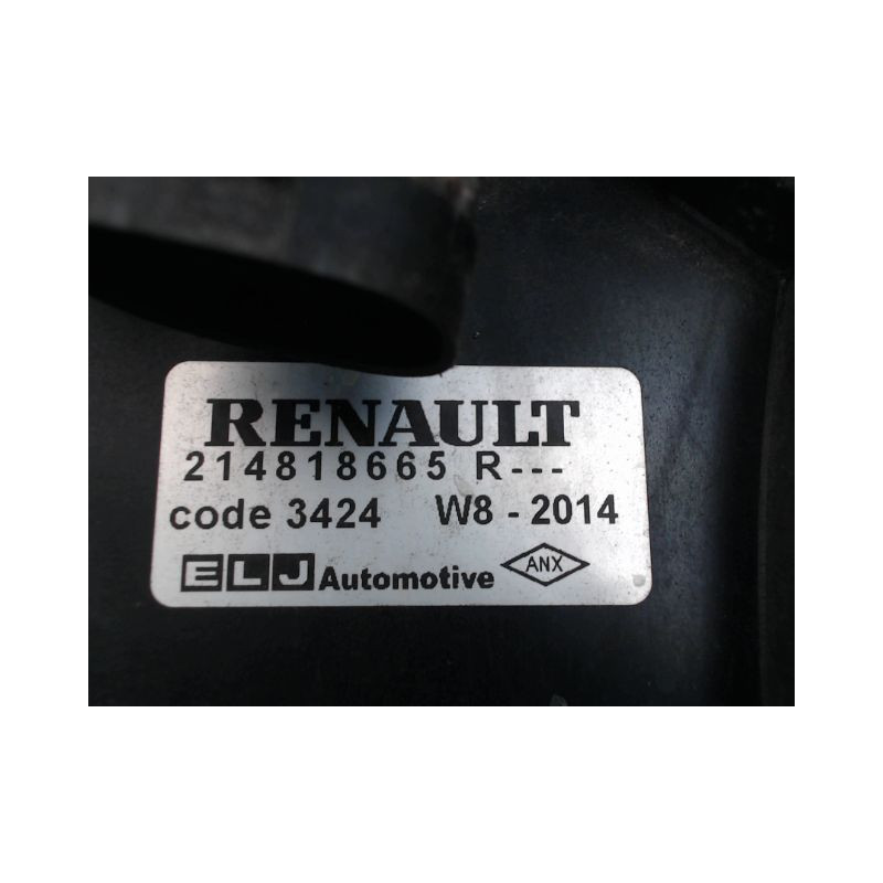 MOTEUR VENTILATEUR RADIATEUR DACIA LODGY