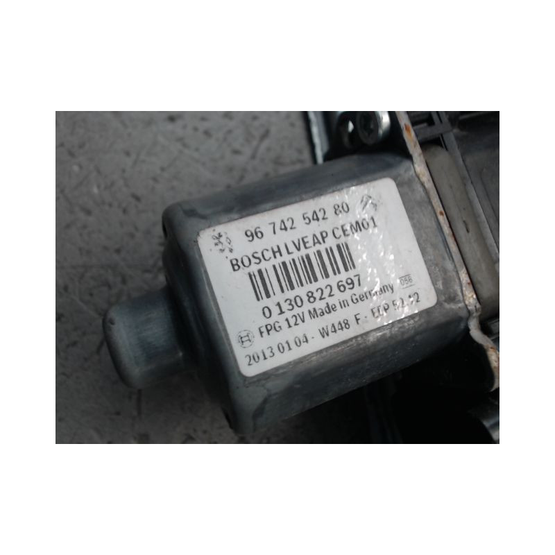 MECANISME LEVE-GLACE AVANT GAUCHE PEUGEOT 208