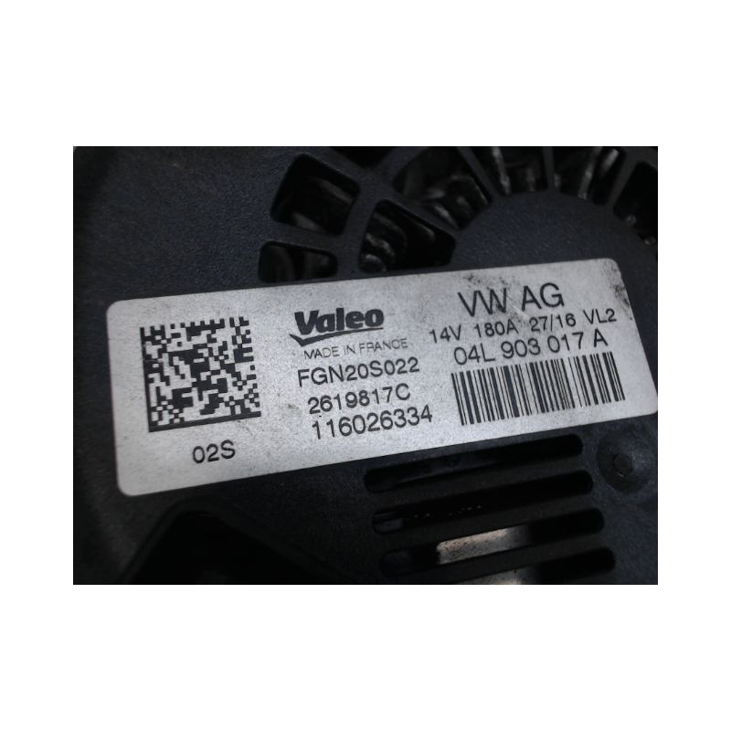 ALTERNATEUR AUDI A5