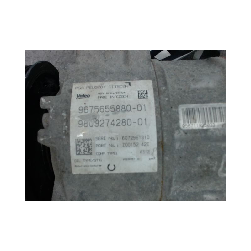COMPRESSEUR AIR CONDITIONNE PEUGEOT 308 2 SW PHASE 1 BREAK  DIESEL