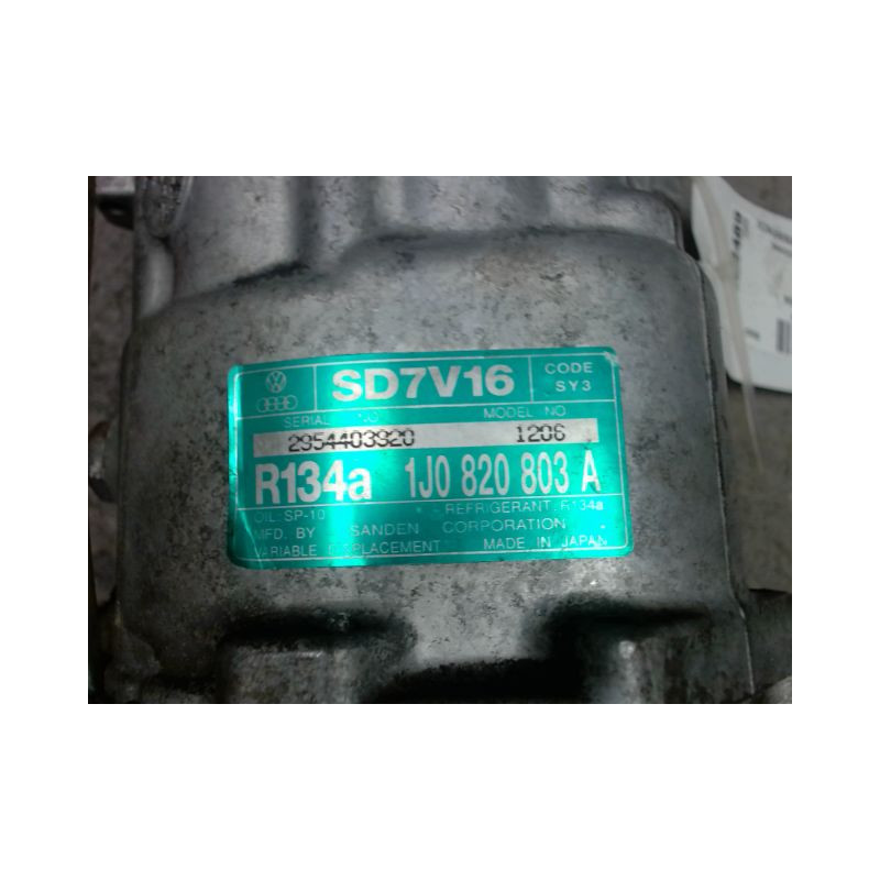 COMPRESSEUR AIR CONDITIONNE VOLKSWAGEN GOLF IV 98-2004