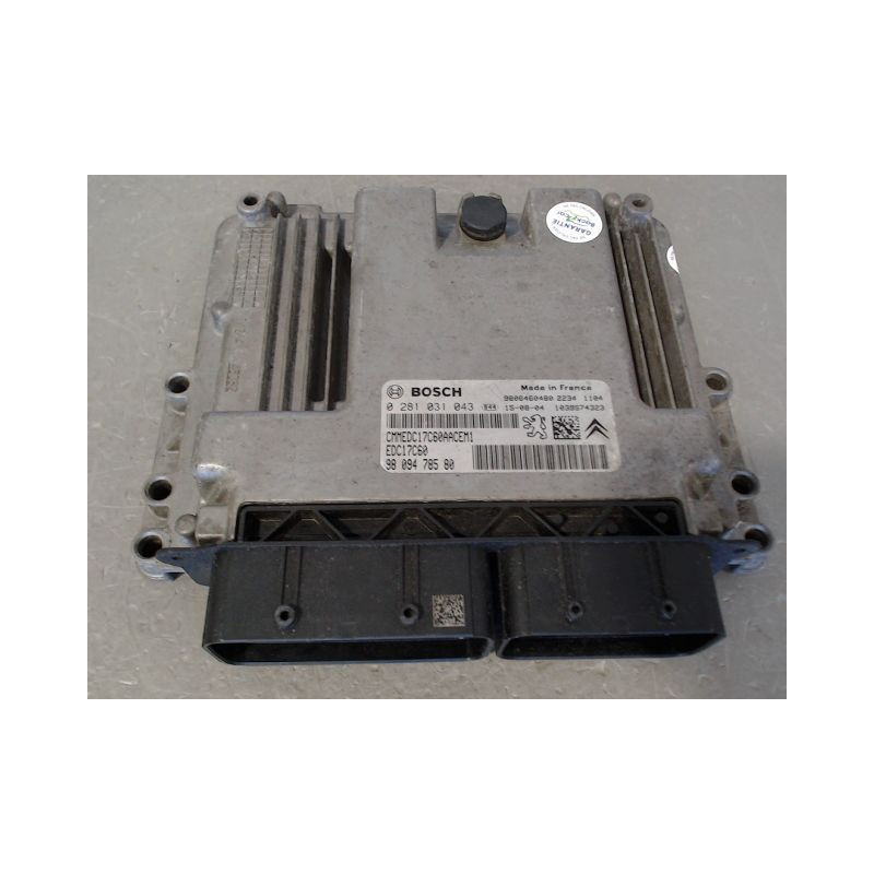 CALCULATEUR MOTEUR CITROEN C4 PICASSO 007-