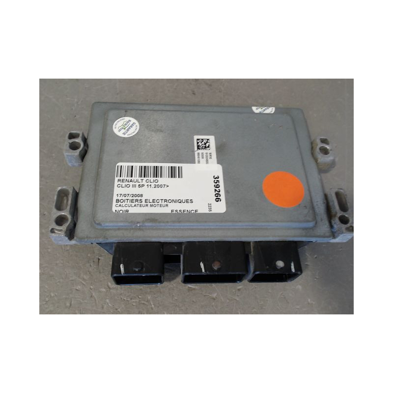 CALCULATEUR MOTEUR RENAULT CLIO III 2007-