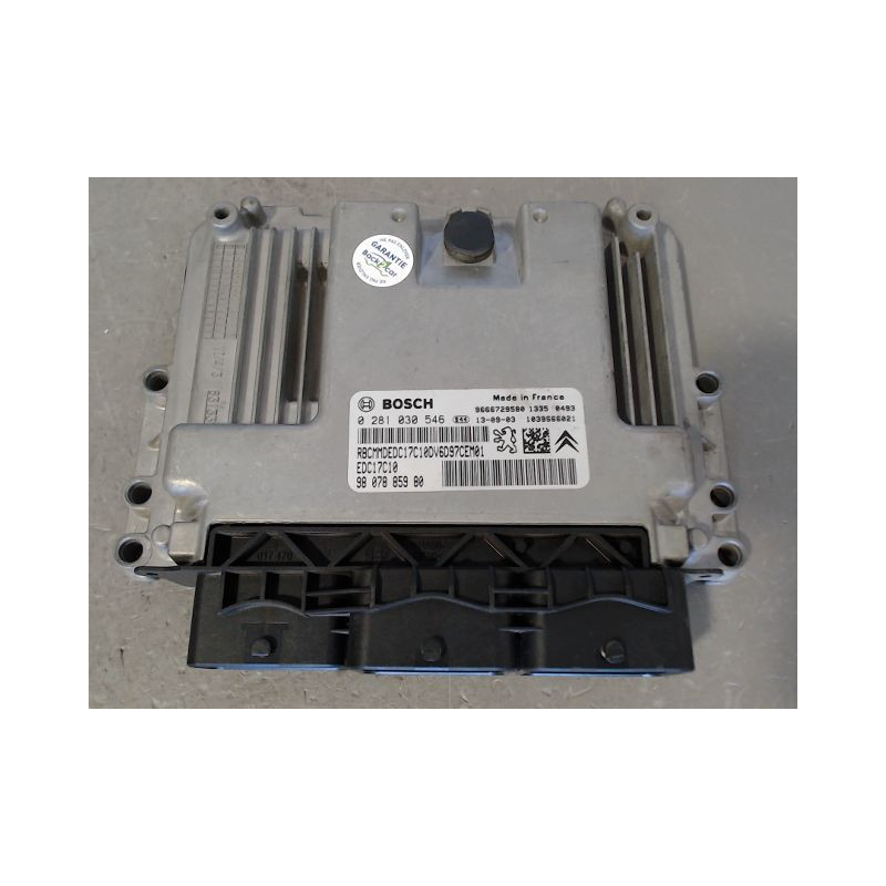 CALCULATEUR MOTEUR PEUGEOT PARTNER TEPEE 2008-
