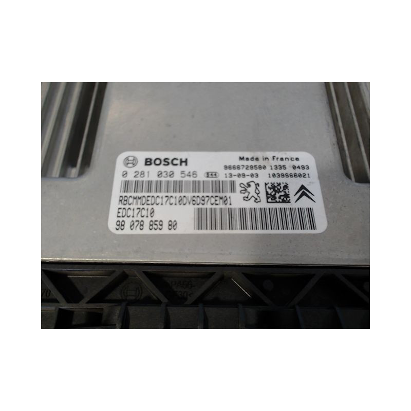 CALCULATEUR MOTEUR PEUGEOT PARTNER TEPEE 2008-