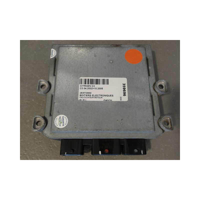 CALCULATEUR MOTEUR CITROEN C3 2002-2005