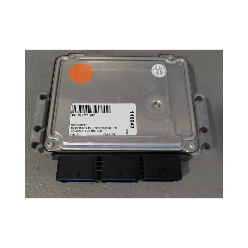 CALCULATEUR MOTEUR PEUGEOT 207
