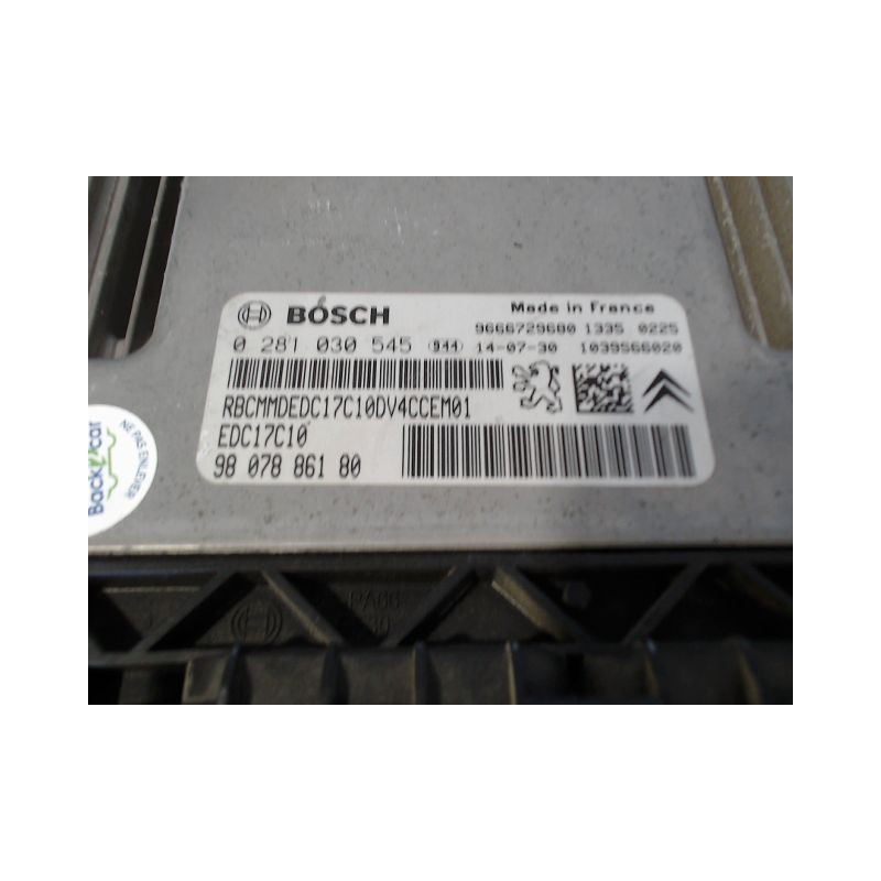 CALCULATEUR MOTEUR CITROEN C3