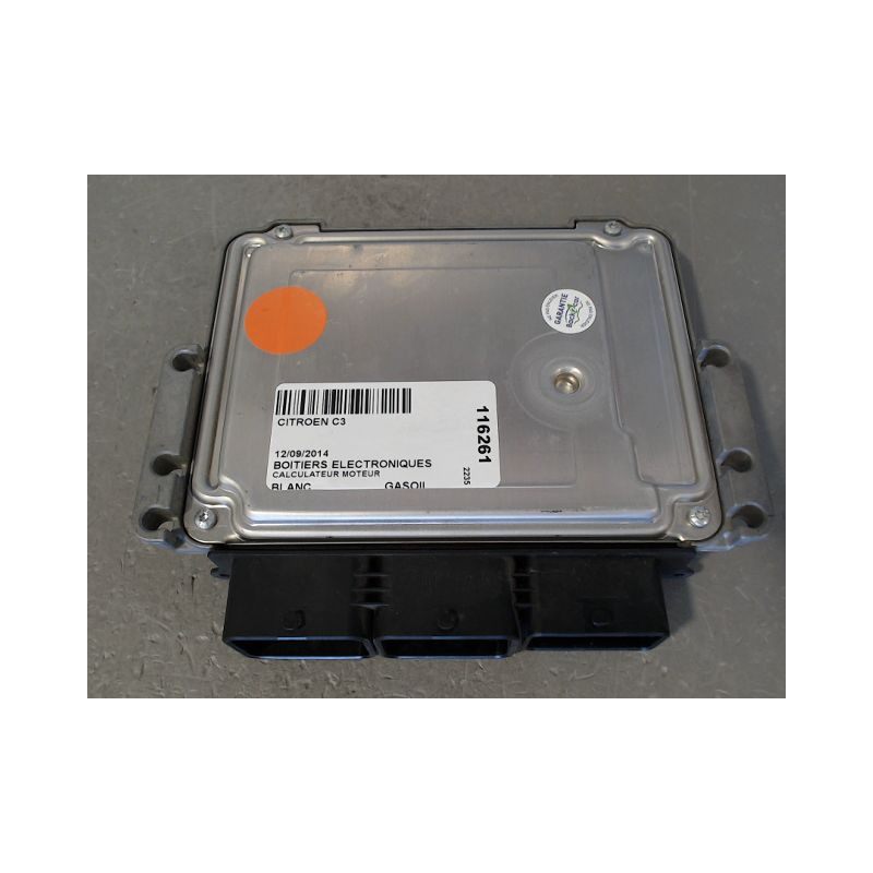 CALCULATEUR MOTEUR CITROEN C3