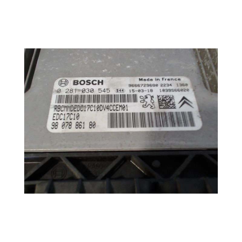 CALCULATEUR MOTEUR CITROEN C3