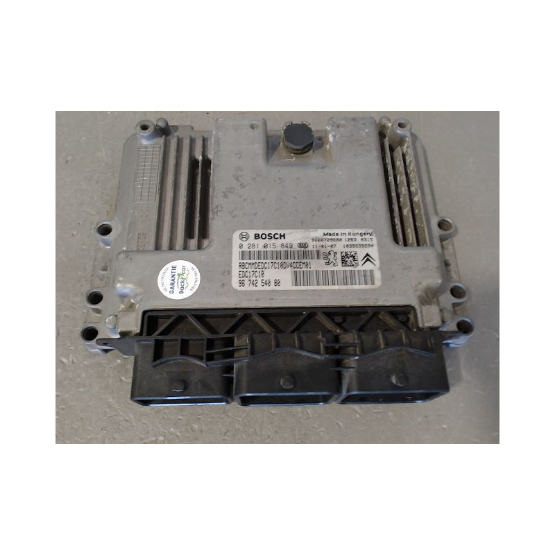 CALCULATEUR MOTEUR CITROEN C3