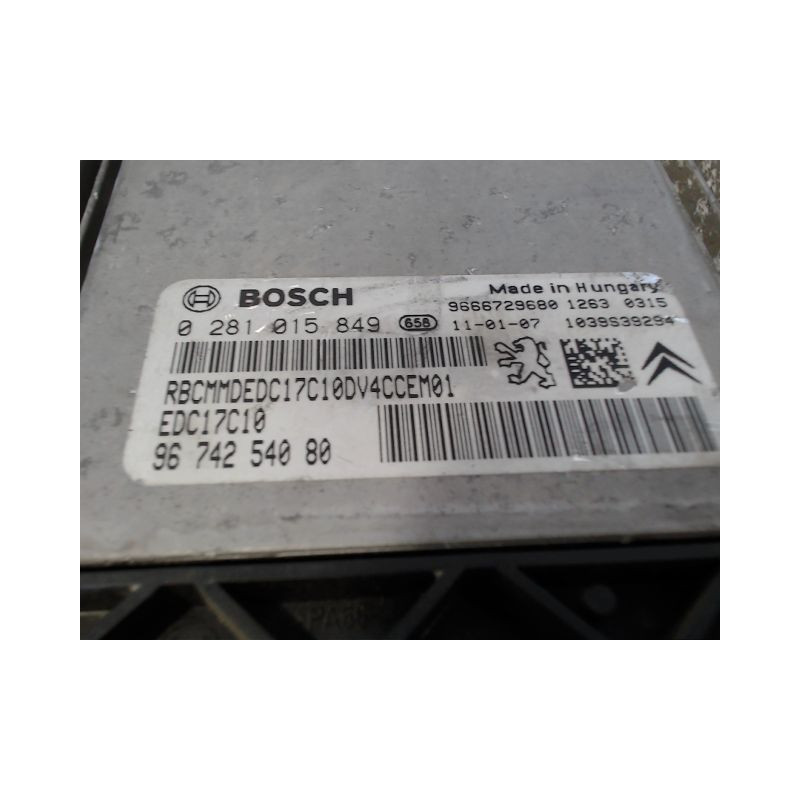 CALCULATEUR MOTEUR CITROEN C3