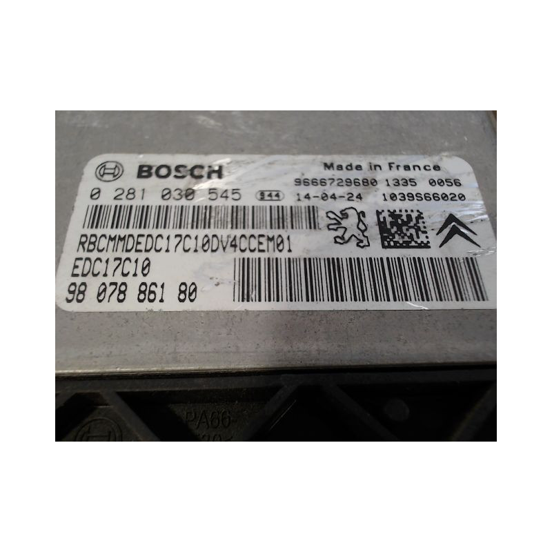 CALCULATEUR MOTEUR CITROEN C3