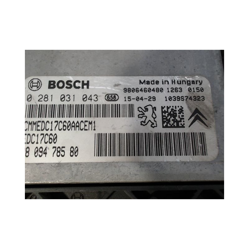 CALCULATEUR MOTEUR PEUGEOT 308